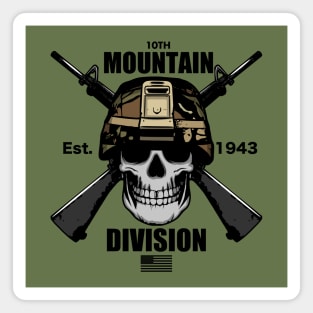 10th Mountain Division Magnet